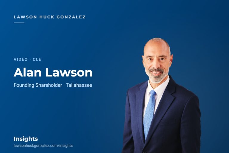 Alan Lawson, Founding Shareholder — Lawson Huck Gonzalez Insights